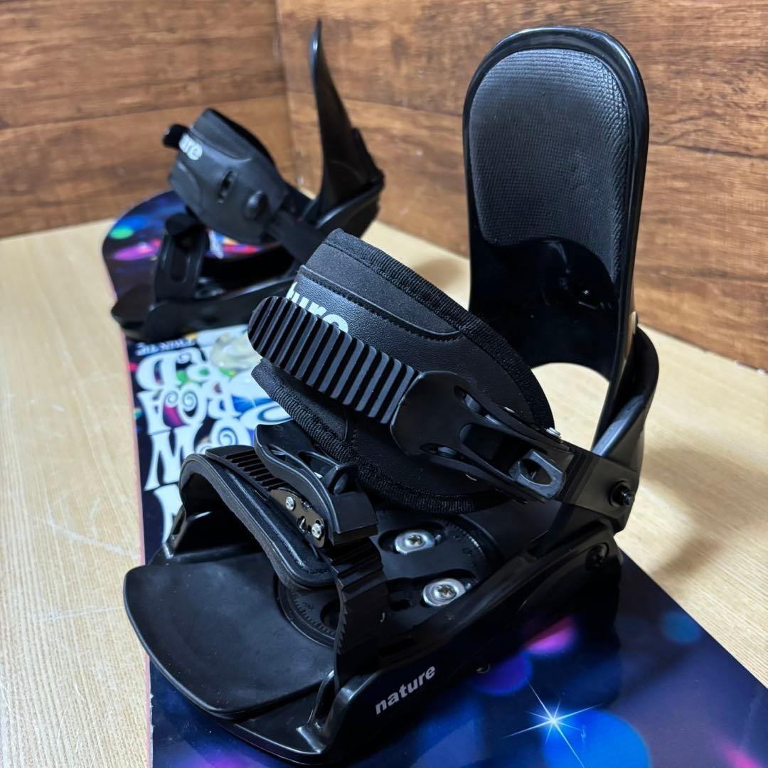 CSB BURTON バートン　レディーススノーボード3点セットボード136cm