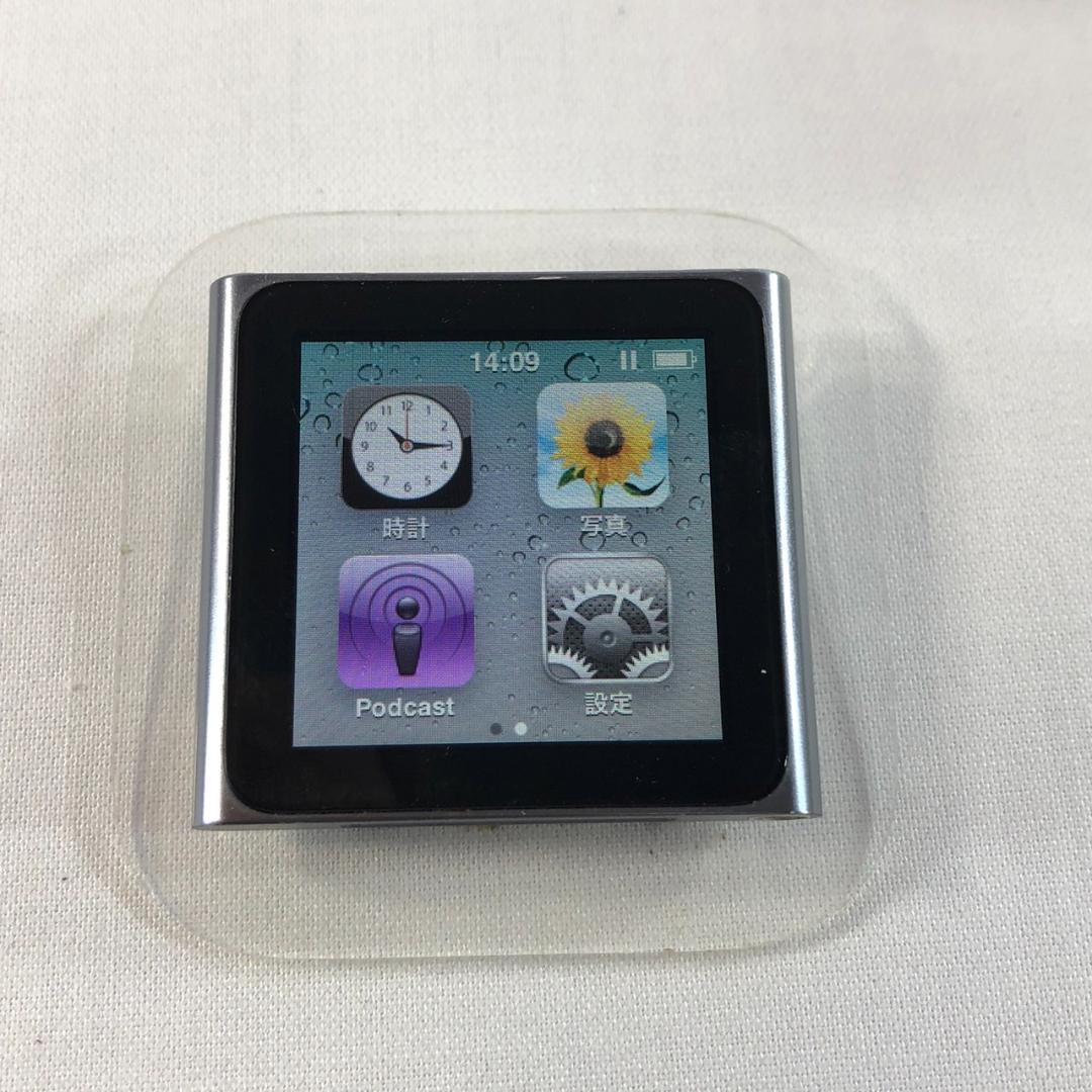 【美品】iPod nano　6世代　８G　スペースグレー