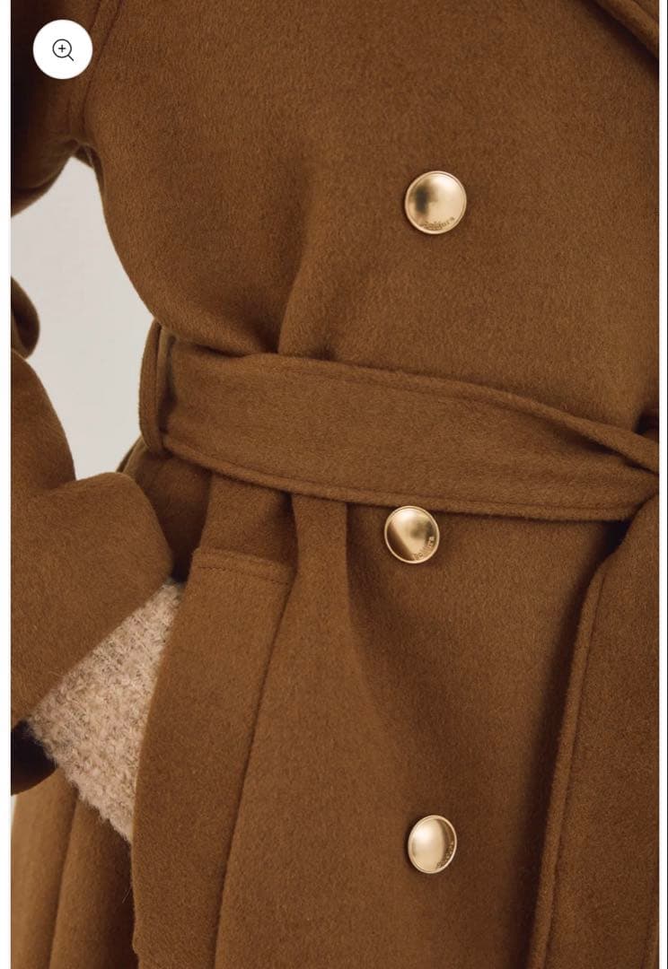 k*a様 poláura ポローラ MANY WAYウールロングトレンチコート