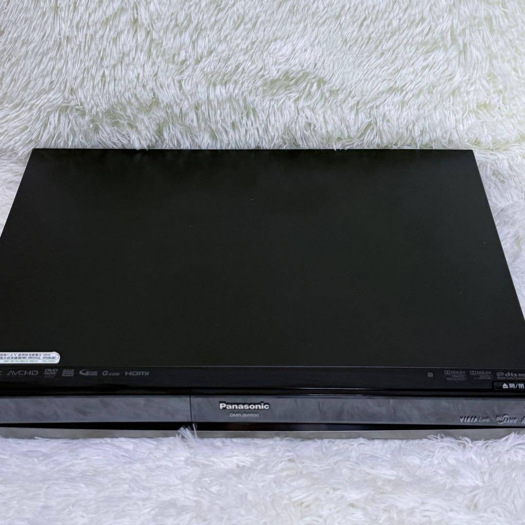 Panasonic パナソニック DMR-BW930 Blu-rayレコーダー