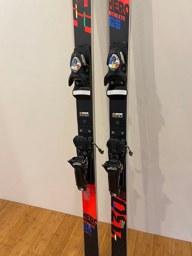 GuRi　特別選手用！Yスキー！ROSSIGNOL GS 193cmビン付