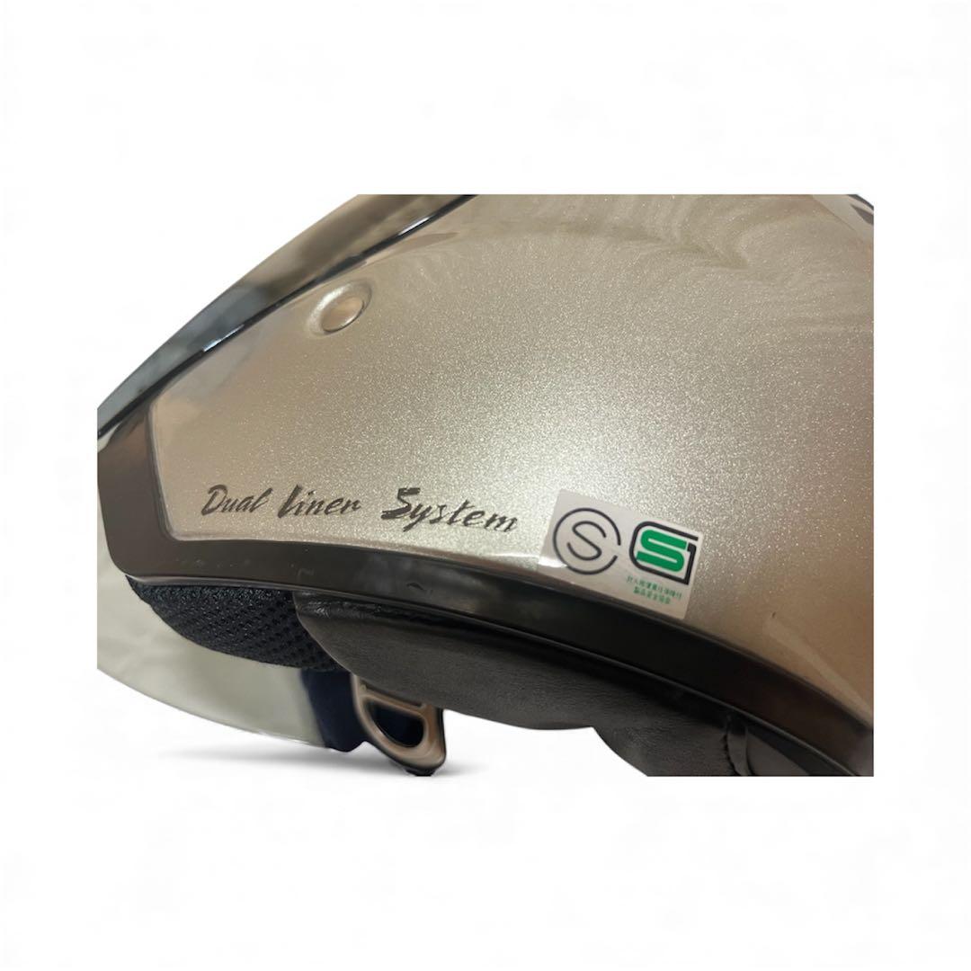 SHOEI J-Forceジェットヘルメット シルバー