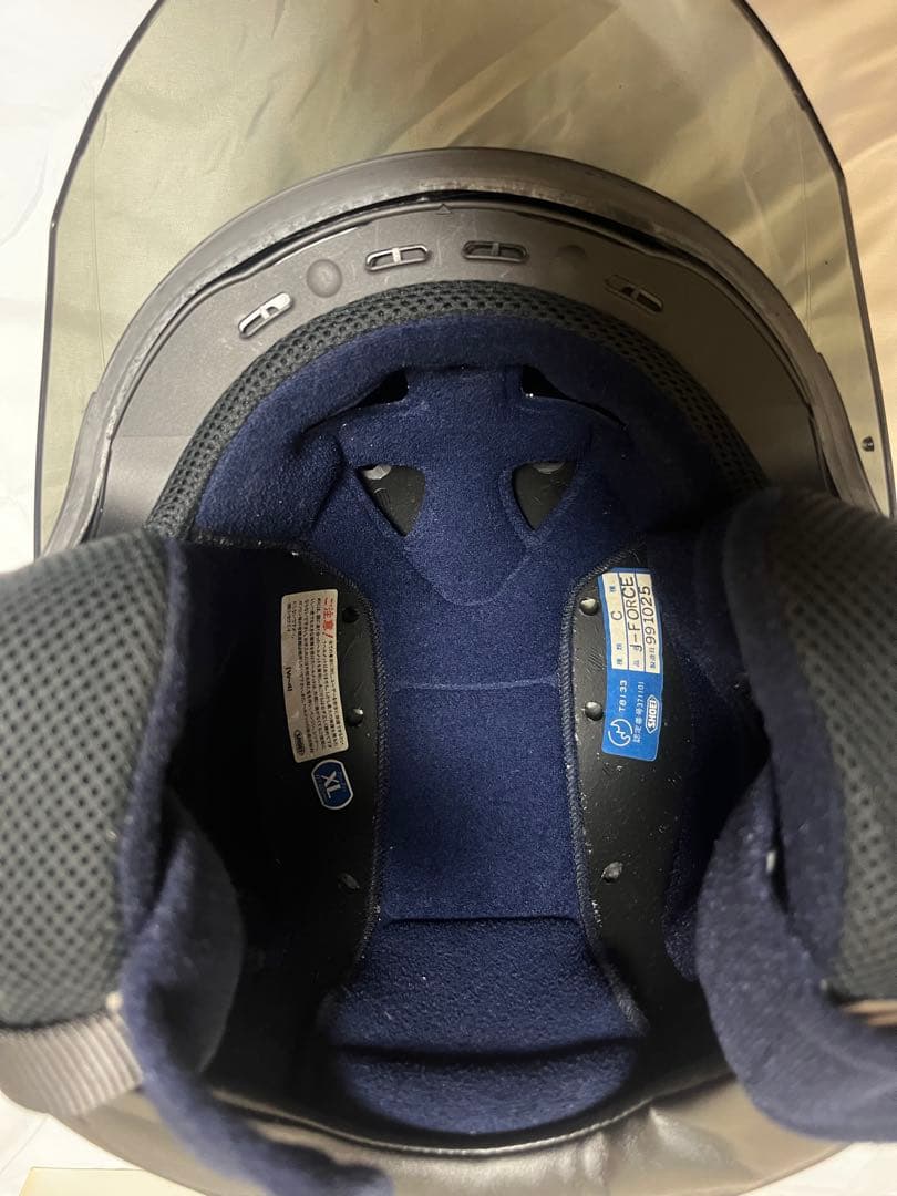 SHOEI J-Forceジェットヘルメット シルバー