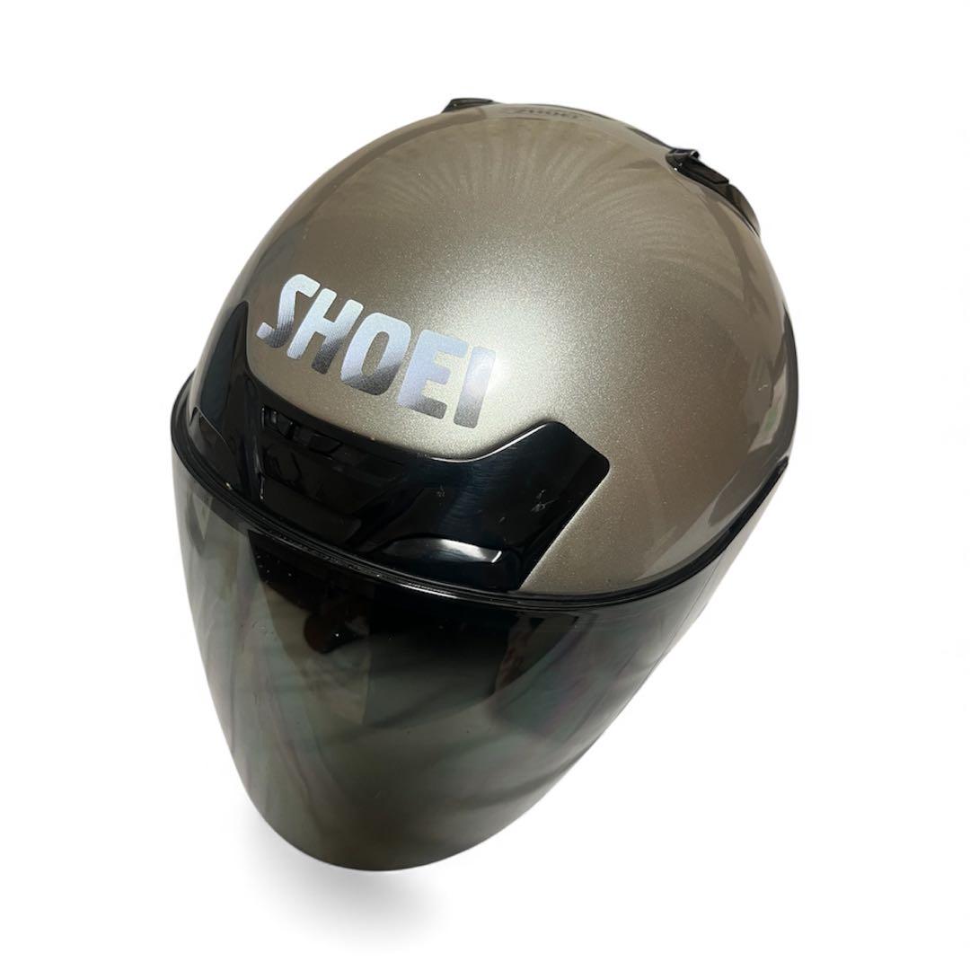 SHOEI J-Forceジェットヘルメット シルバー