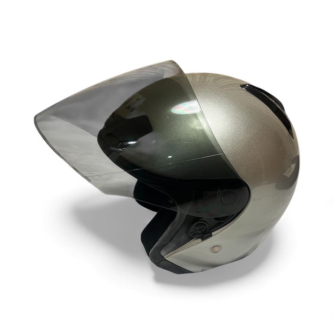 SHOEI J-Forceジェットヘルメット シルバー
