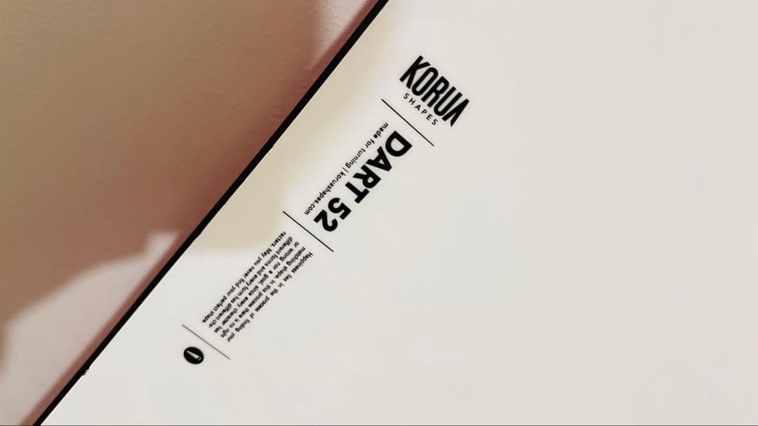 korua shapes dart コルアシェイプス ダート152 cm