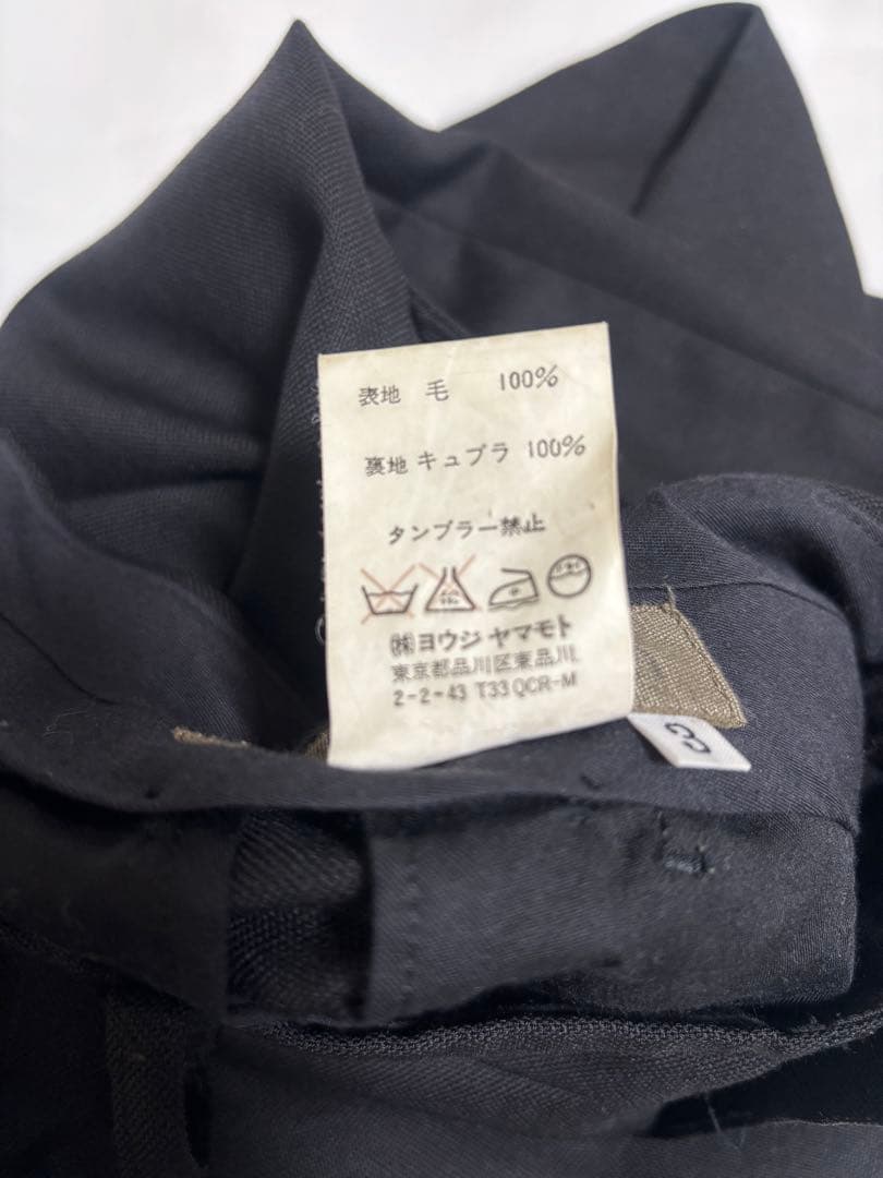 (お値下げ依頼価格変更中) Y’s for men ウールギャバ　上下セット売り