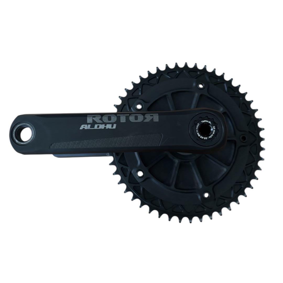 ROTOR ALDHU TRACK 30 165mm クランク49T BB付