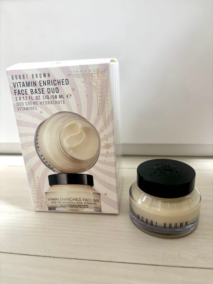 【新品】ボビーブラウン　ビタエンリッチドクリーム&フェイスベース　50ml