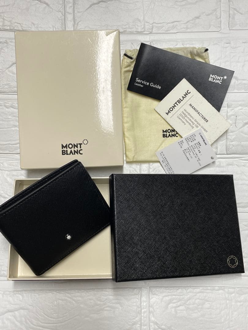 【未使用】MONTBLANCモンブラン　折財布　❤︎