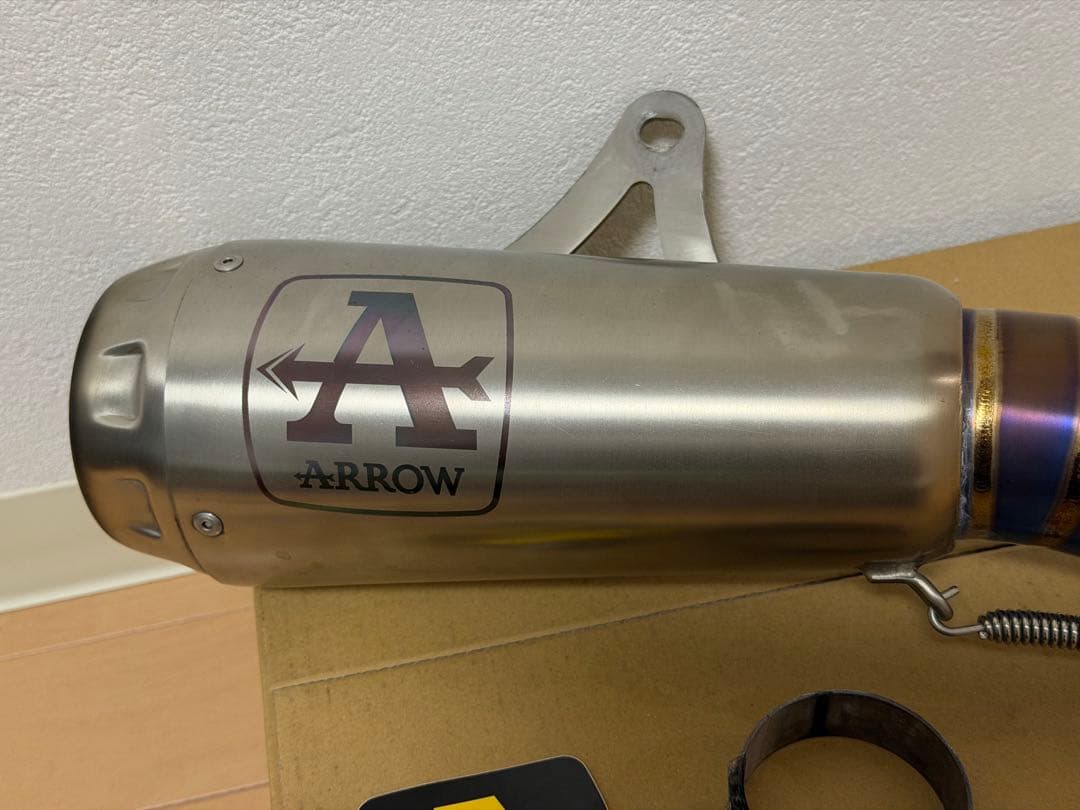 ZX-10R/ZX-10RR用　ARROW レーシングスリップオン&リンクパイプ