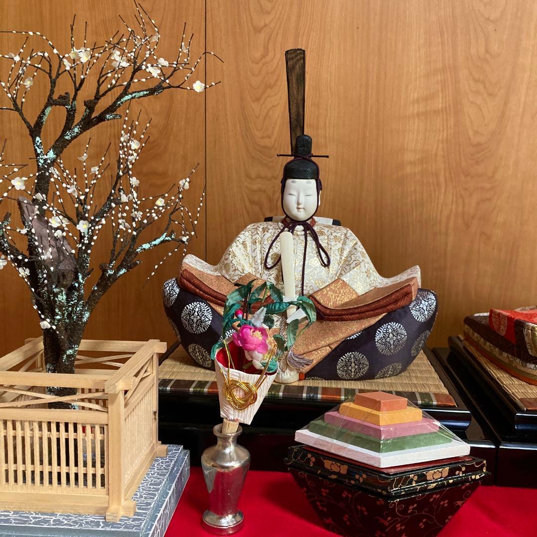 真多呂人形　お雛様　親王飾り　大幅お値下げ