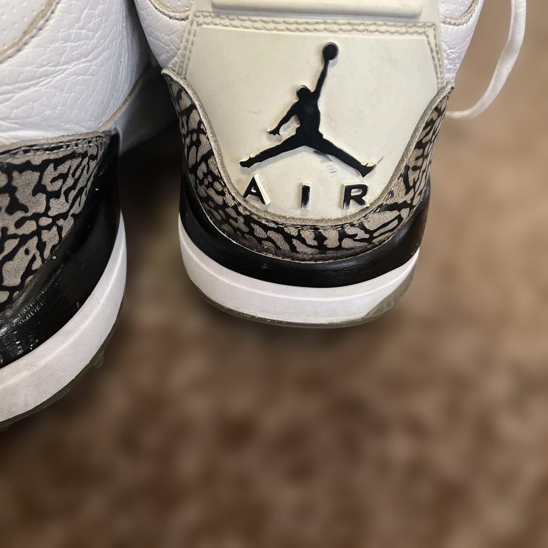 【希少】ナイキ　エアジョーダン3 ゴルフシューズ　28cm