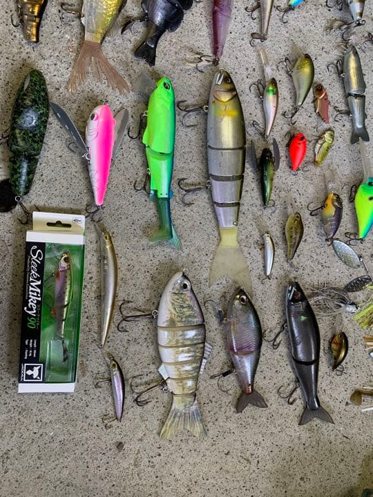 バス釣り引退　ルアーセット