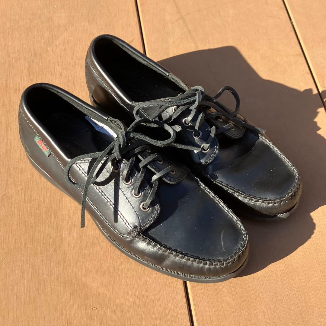 G.H. Bass CAMP MOC キャンプモック ブラック UK7