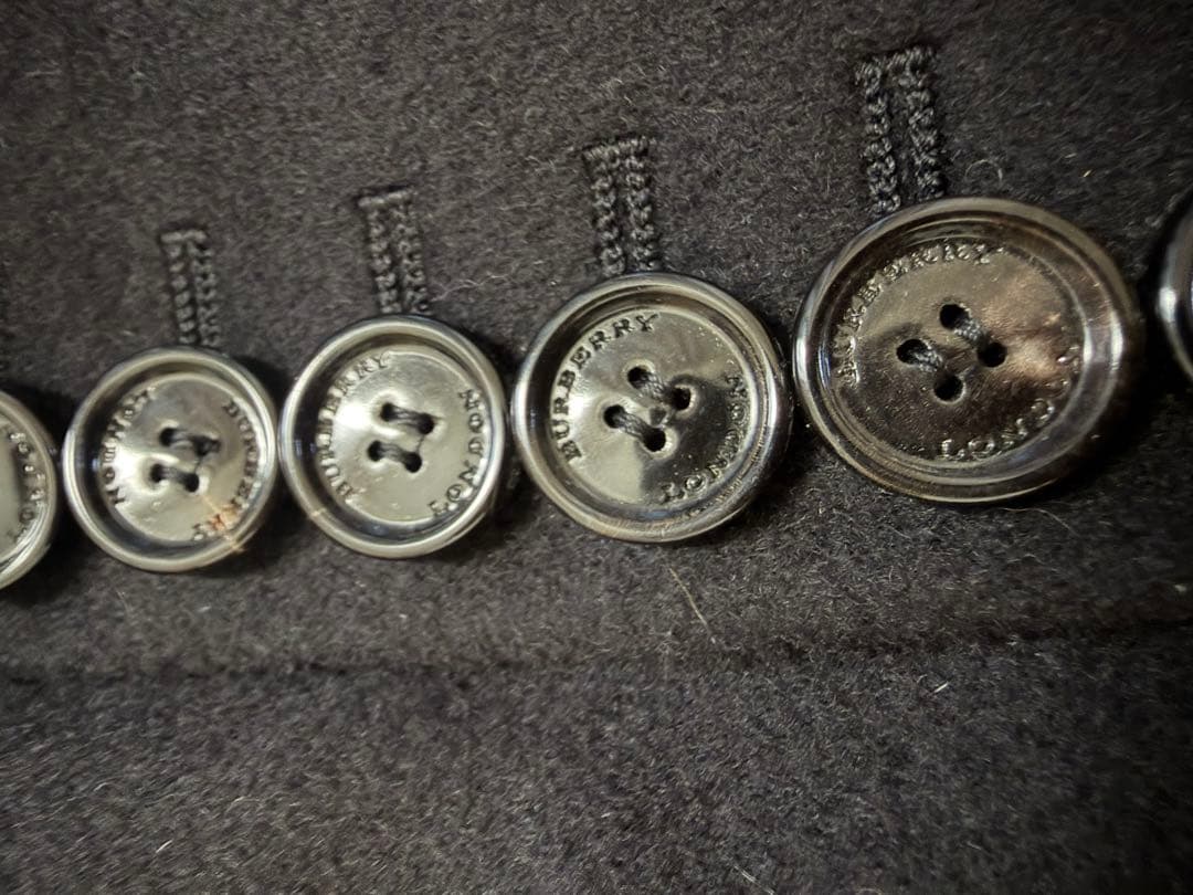 BURBERRY ブラック チェスターコート ITA 36