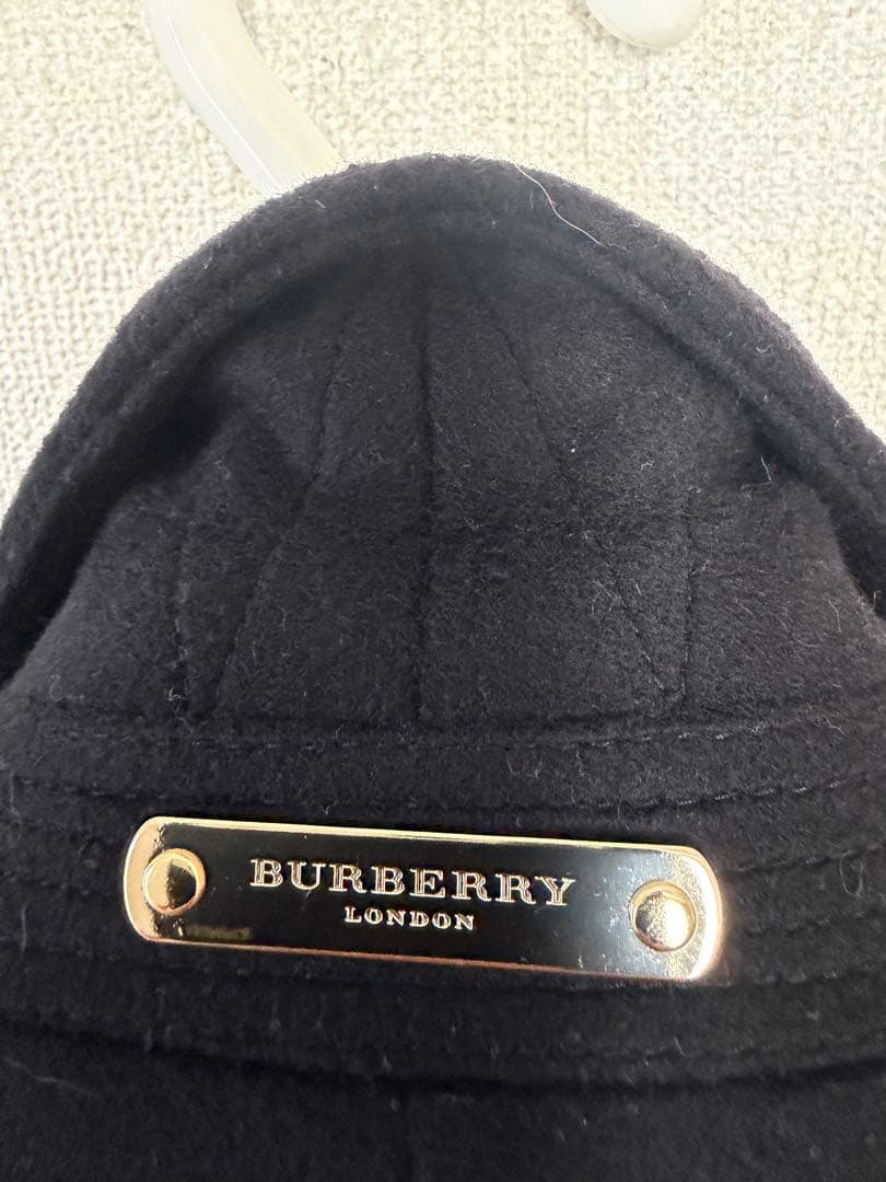 BURBERRY ブラック チェスターコート ITA 36