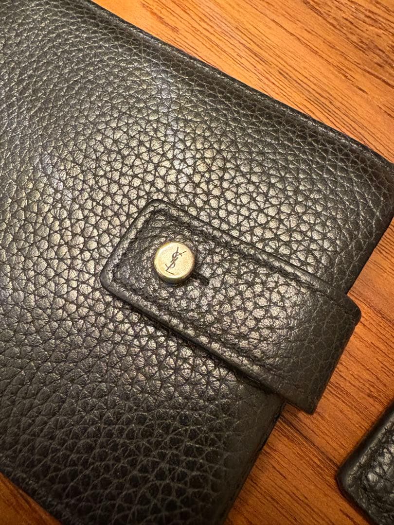 サンローラン　レザー マネークリップ