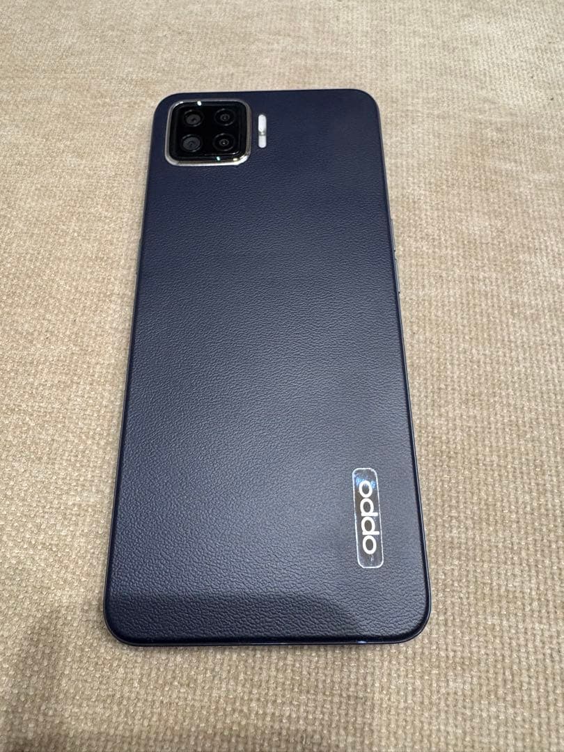 【動作確認済】OPPO A73 SIMフリー ネイビー 美品 付属品付き