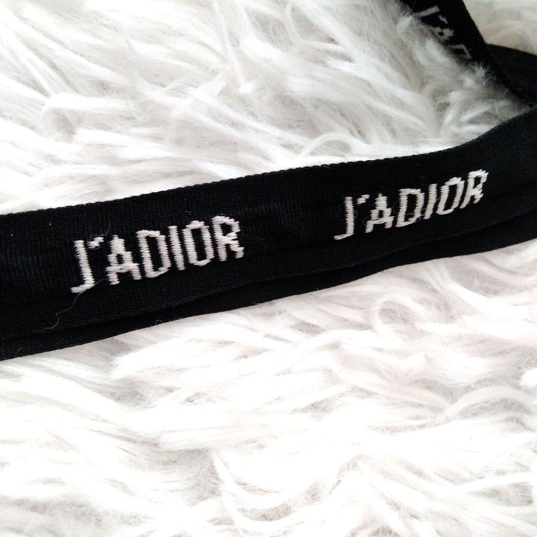 【美品】Dior ディオール リボンストラップ フラットシューズ 36