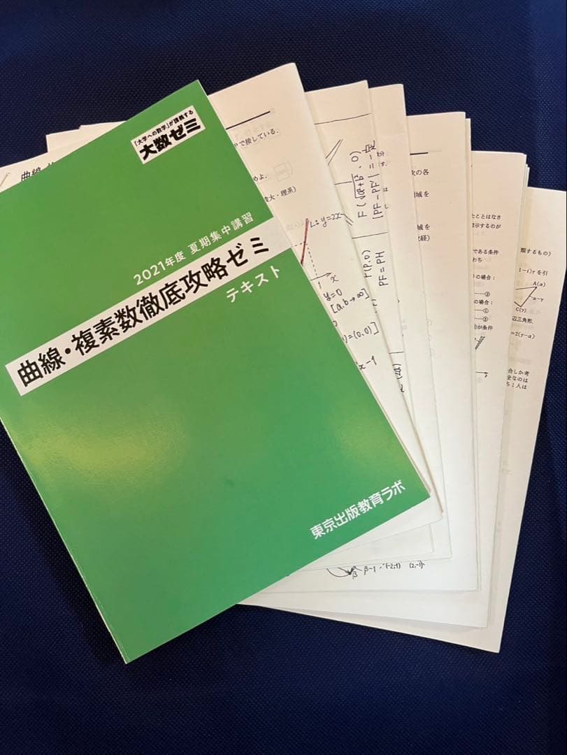 大数ゼミ 曲線複素数徹底攻略ゼミ