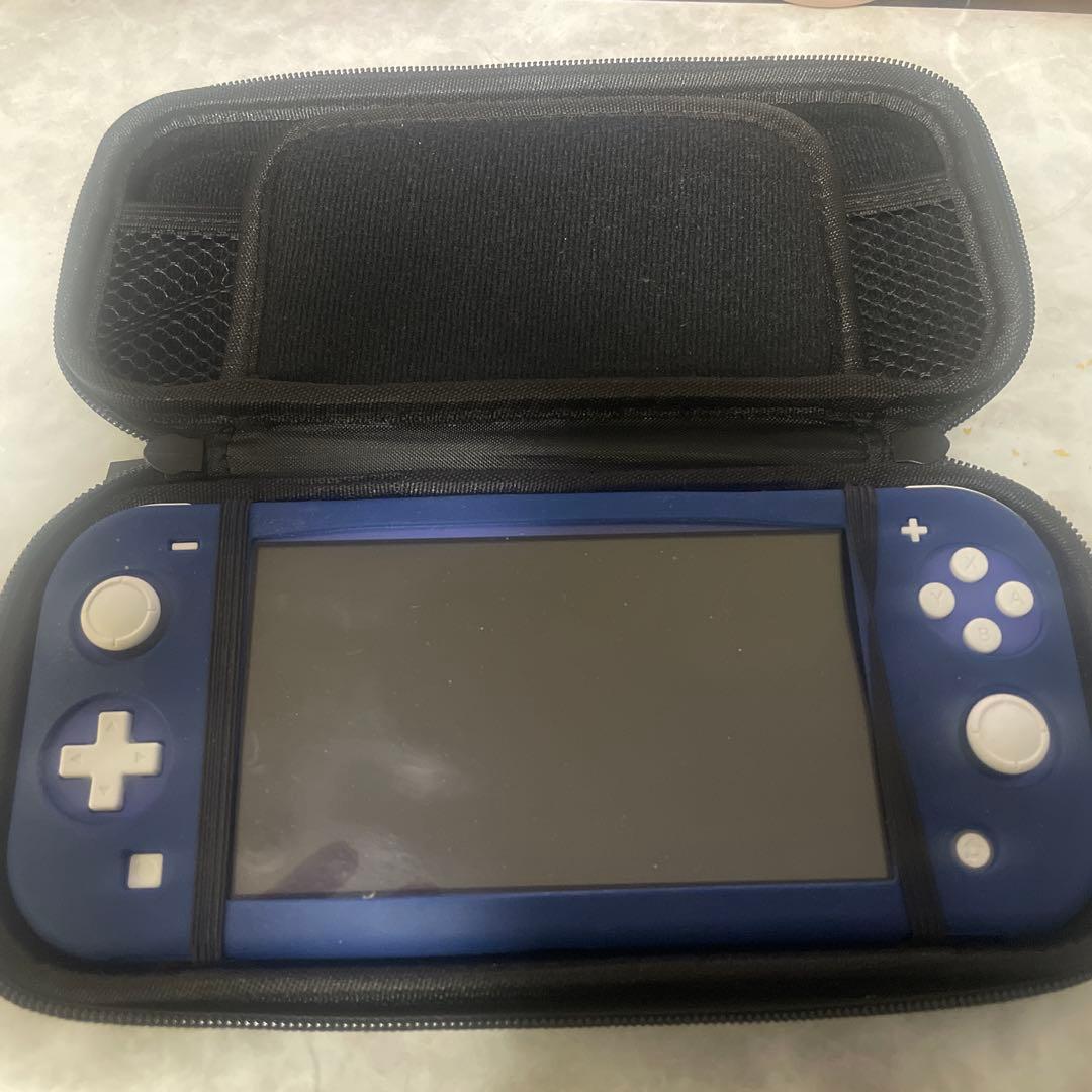 Nintendo Switch Lite 青 ケース付き ※箱・充電器なし