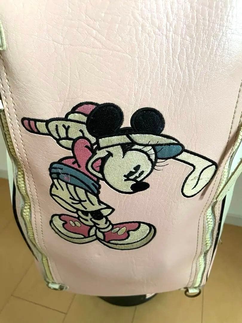 ベルディング　ディズニー　ゴルフキャディバッグ ピンク