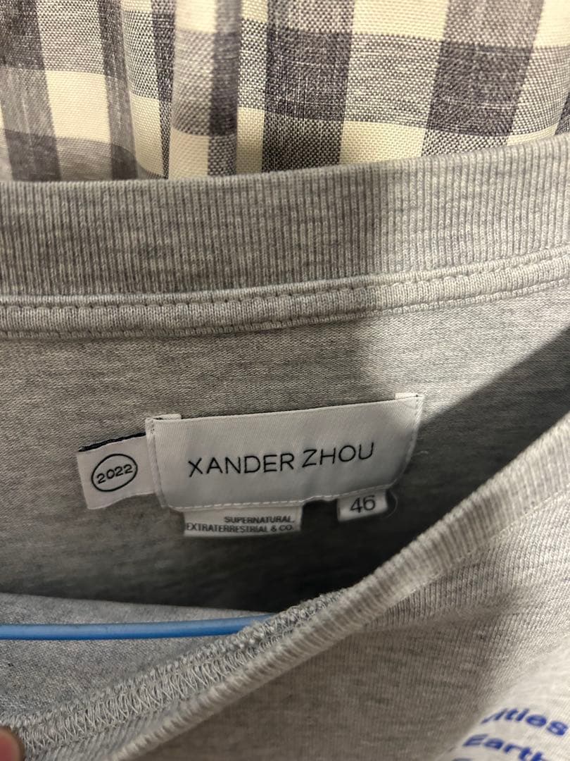 XANDER ZHOU グレー カットソー 46