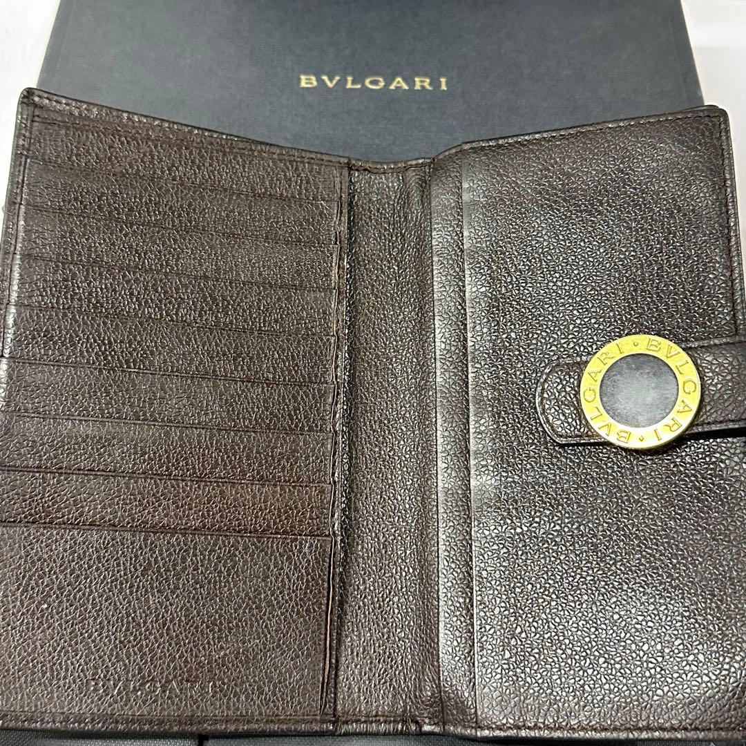 新品同様‼️ ブルガリ　BVLGARI 財布　長財布　サークルロゴ　付属品込み