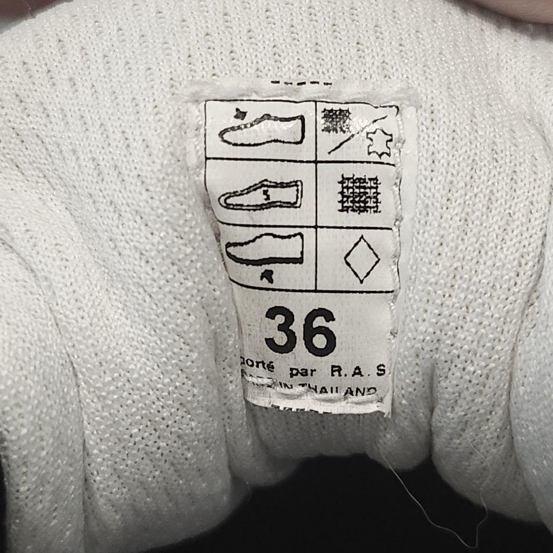 美品✨ノーネーム レザースニーカー 36(23cm) ブラック 黒 厚底