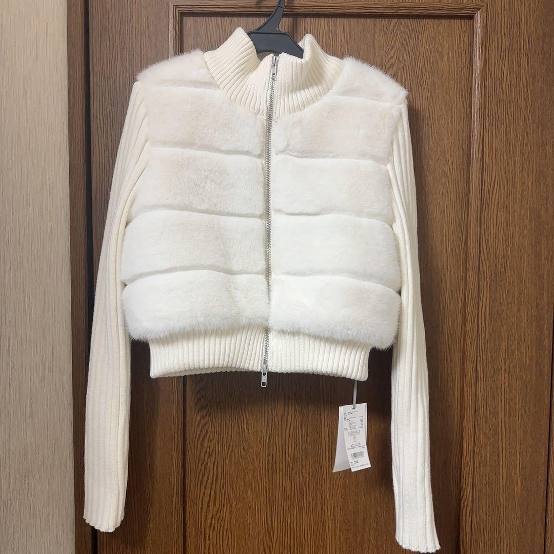 SNIDEL / ファーニットブルゾン【カンヘウォン着用】