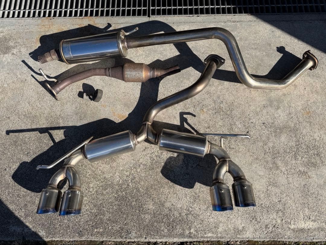 ロッソモデロ MK53S用 4本出しマフラー 車検対応