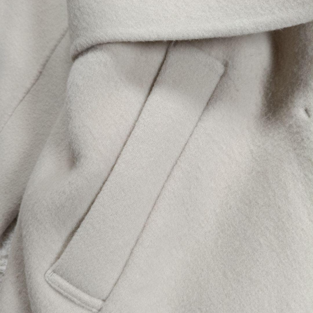 24AW ガリャルダガランテ　3way リバーショールコート　ベージュ　ベルト