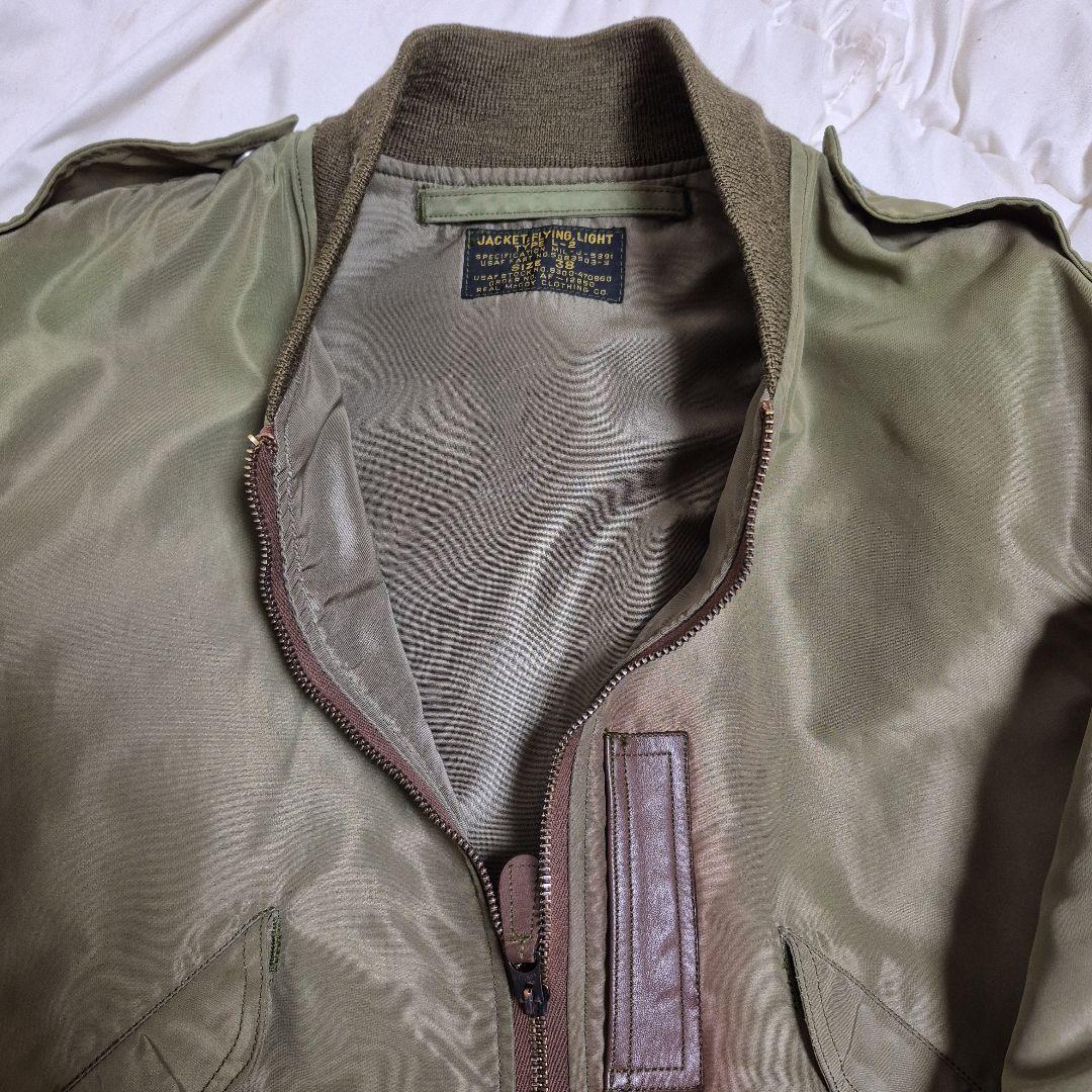 J*m様 難ありリアルマッコイズTIPE L-2フライトジャケット38Mccoy