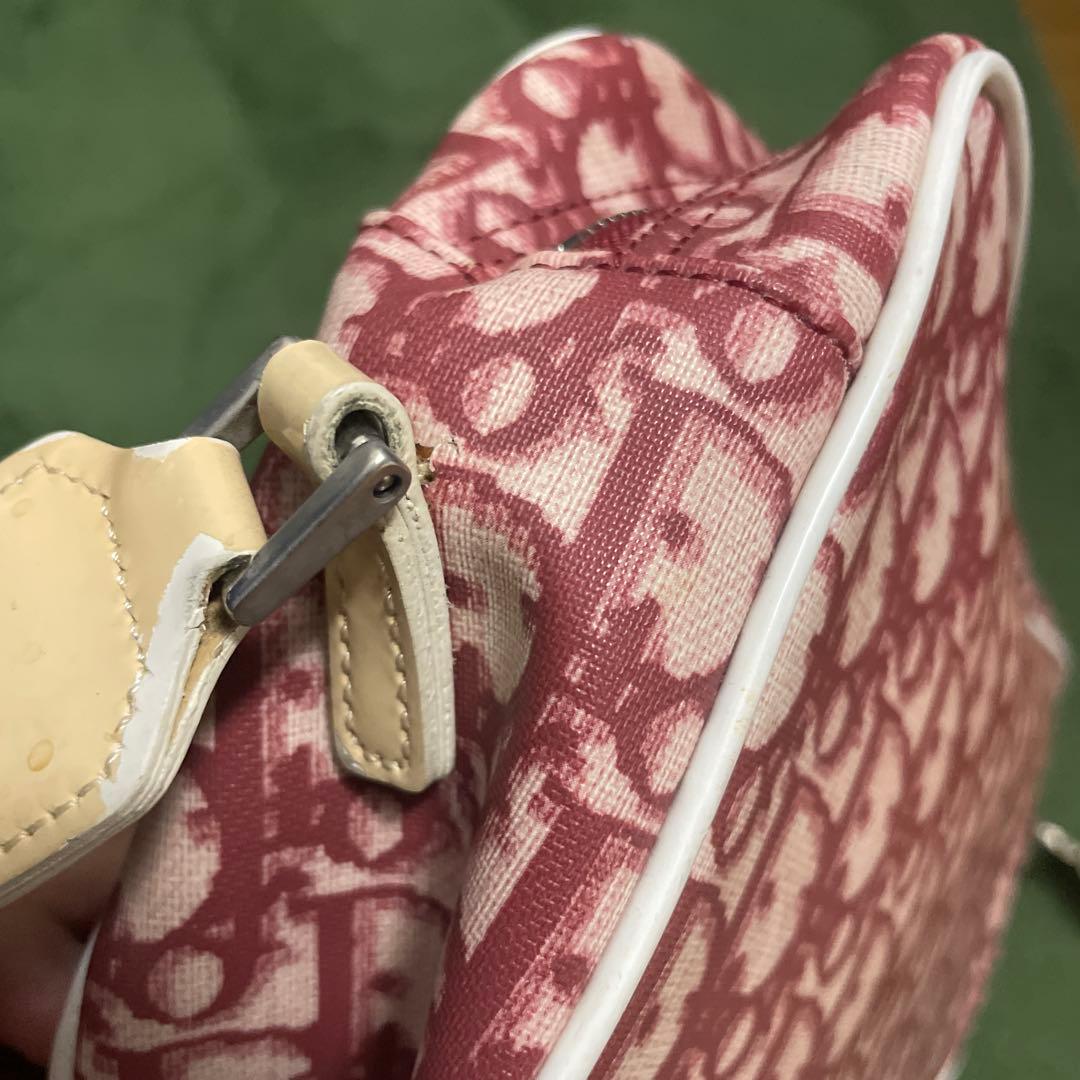 DIOR ショルダーバッグ ピンク 中型