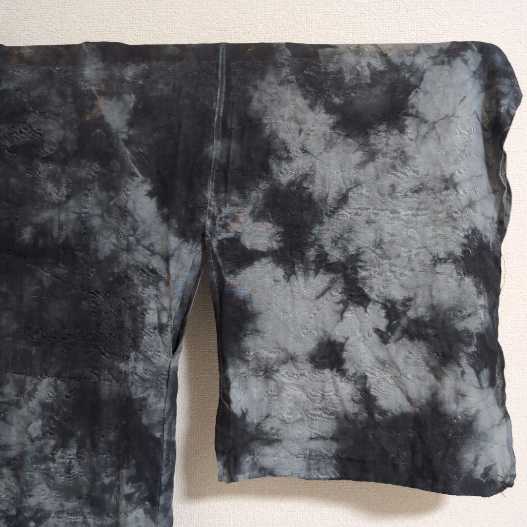 【三花】本麻　洗える長襦袢　カラー襦袢　2色染め　ムラ染め　リサイクル　su