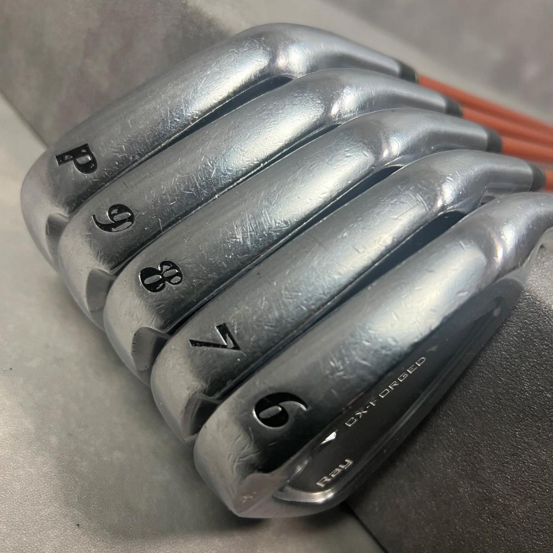 ロマロ　RomaRo Ray CX-FORGED　メンズゴルフアイアン5本　右