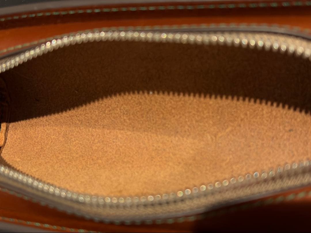 ルボナー　デブペンケース　キャメル