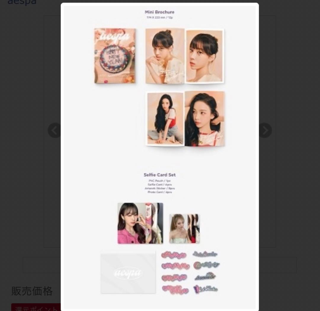 引越しSALE❣️aespa シーグリ 2022 未使用 付属付き