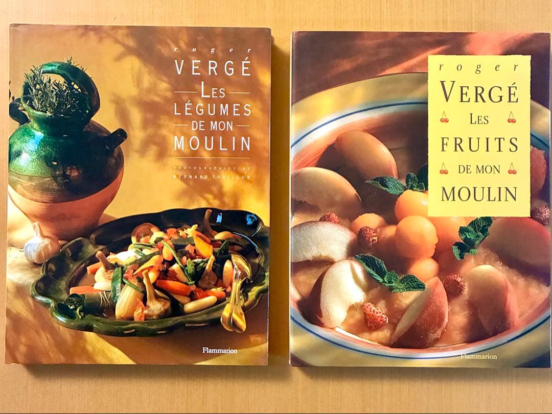 ロジェ ヴェルジェ フランス料理 本 2冊 直筆サイン ROGER VERGE