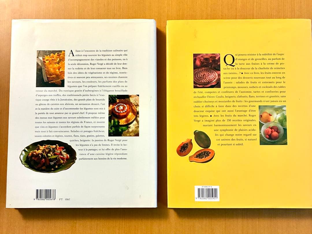 ロジェ ヴェルジェ フランス料理 本 2冊 直筆サイン ROGER VERGE