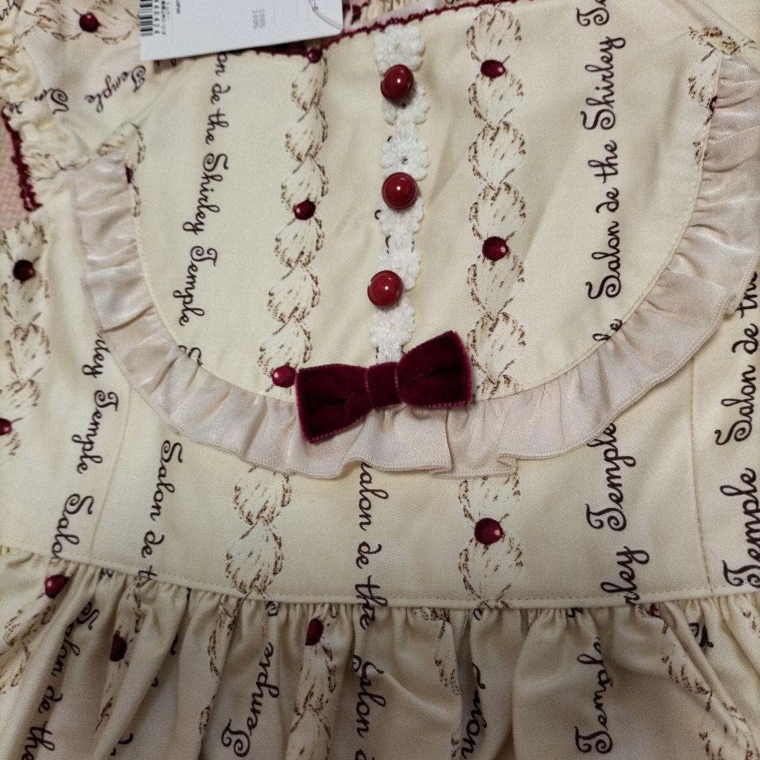 Shirley Temple ケーキプリントワンピース