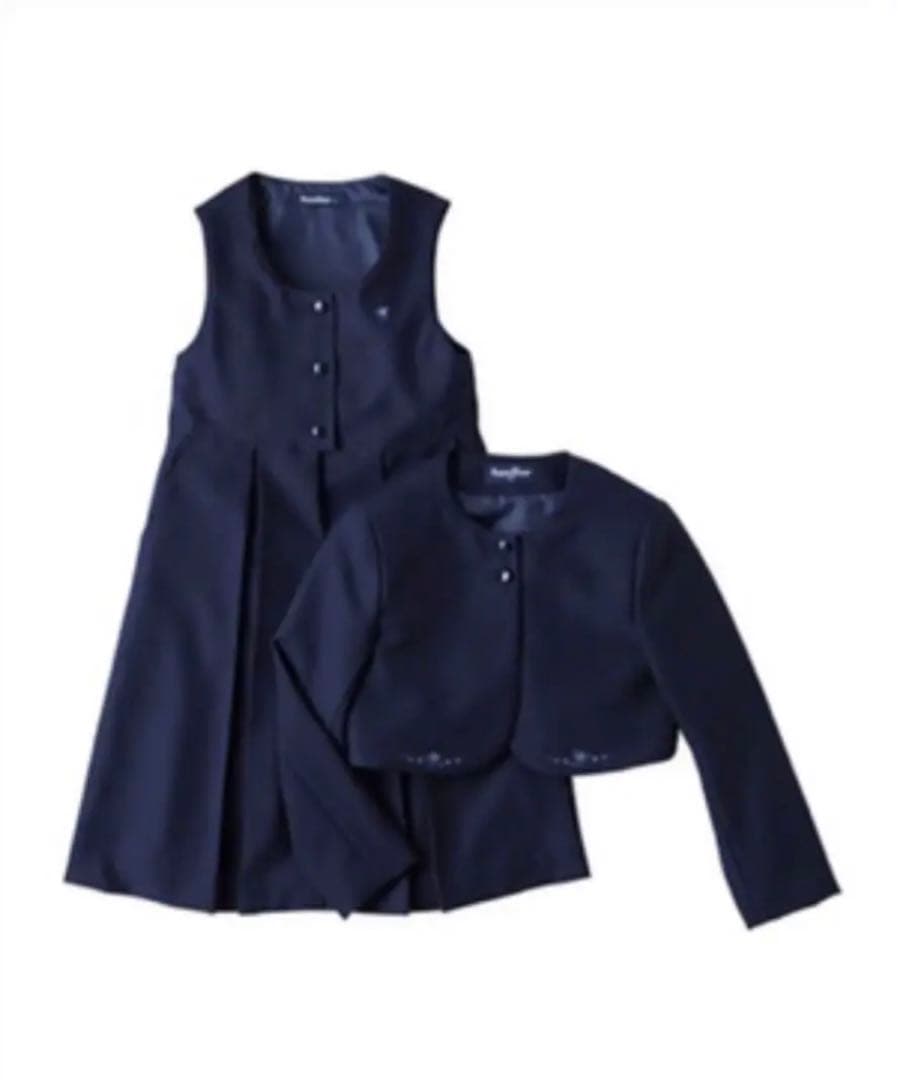 【美品】ファミリアのアンサンブル&半袖or長袖ブラウス3点セット