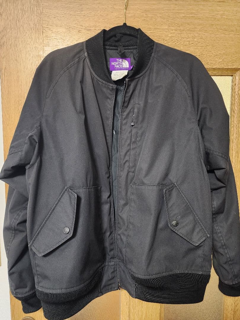 ぴーなっつさん　　THE NORTH FACE MA-1ジャケット ブラック