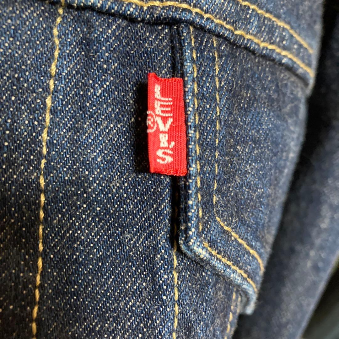 Levi's デニムジャケット インディゴ ビッグE アメカジ　71557