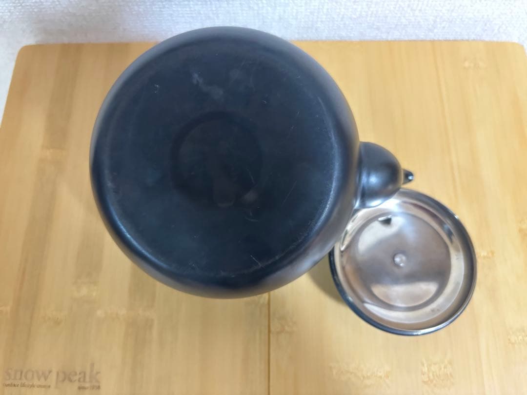 peak スノーピーク ラウンドケトル1.5 マットブラック 非売品