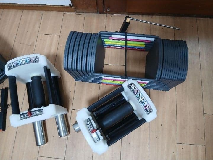 POWERBLOCK パワーブロック 可変式ダンベル 36Kg×2個