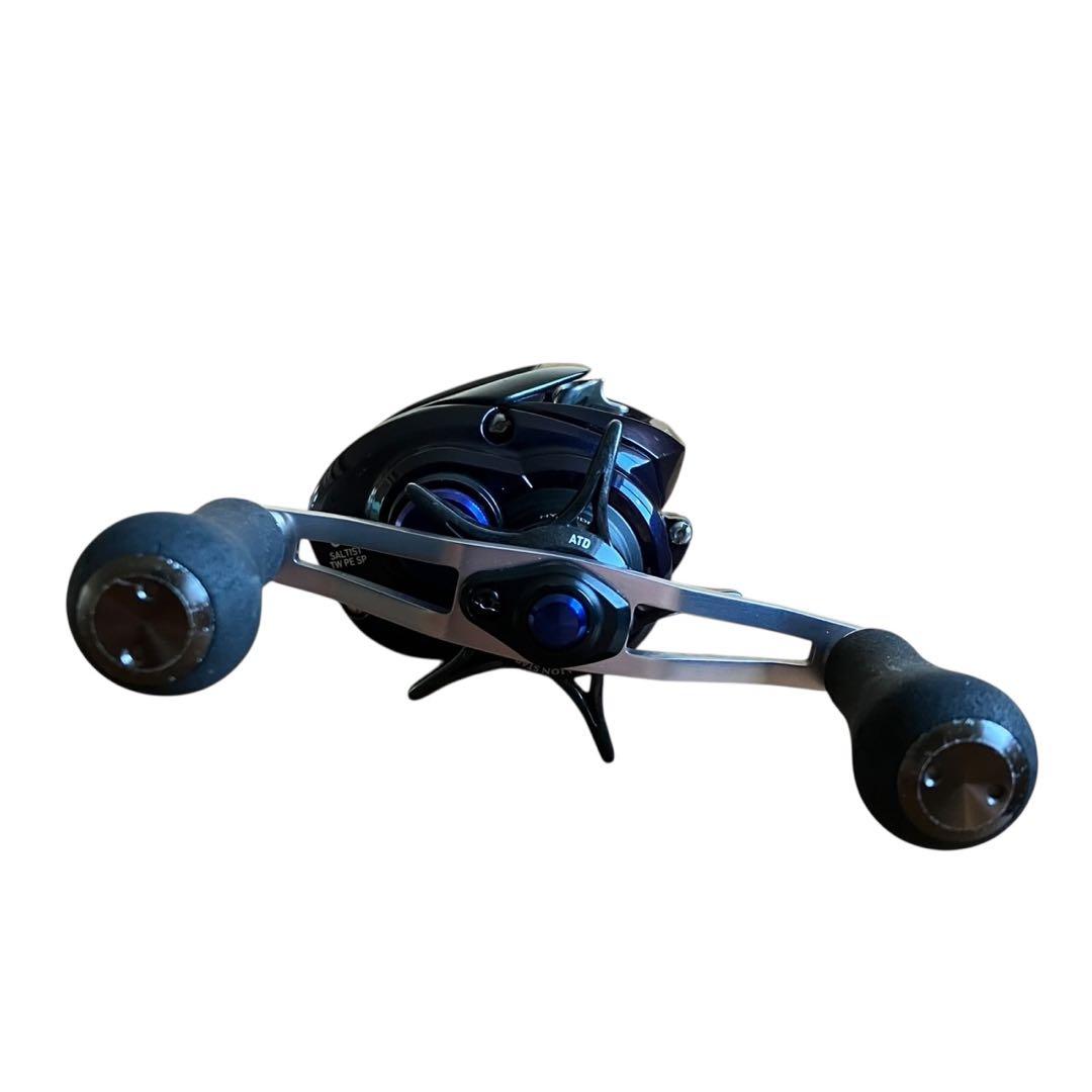 良品◎ダイワ 23 ソルティスト TW 100XH ベイトリール 箱 収納袋有り