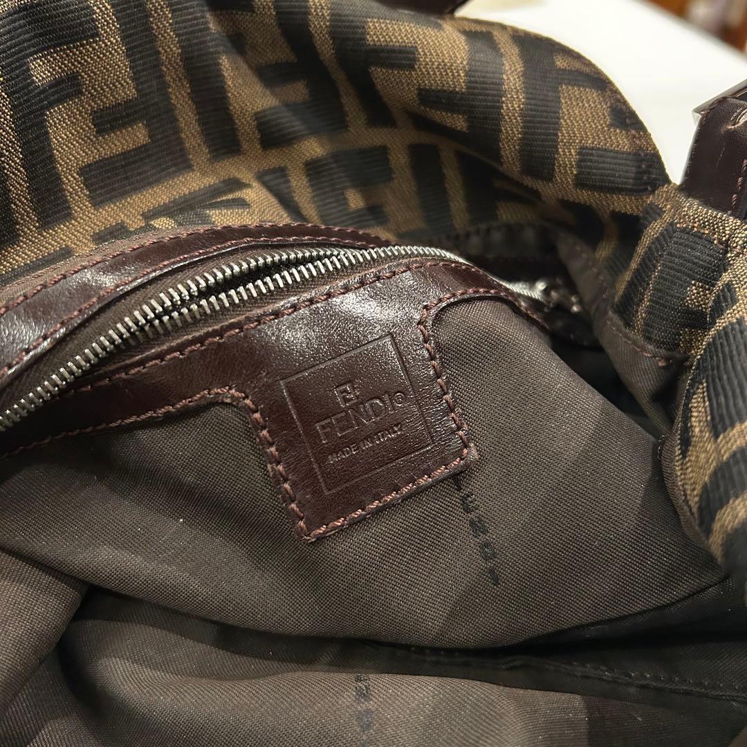 MOS☺︎断捨離中 fendy ズッカ柄マンマバゲットワンショルダーバッグ