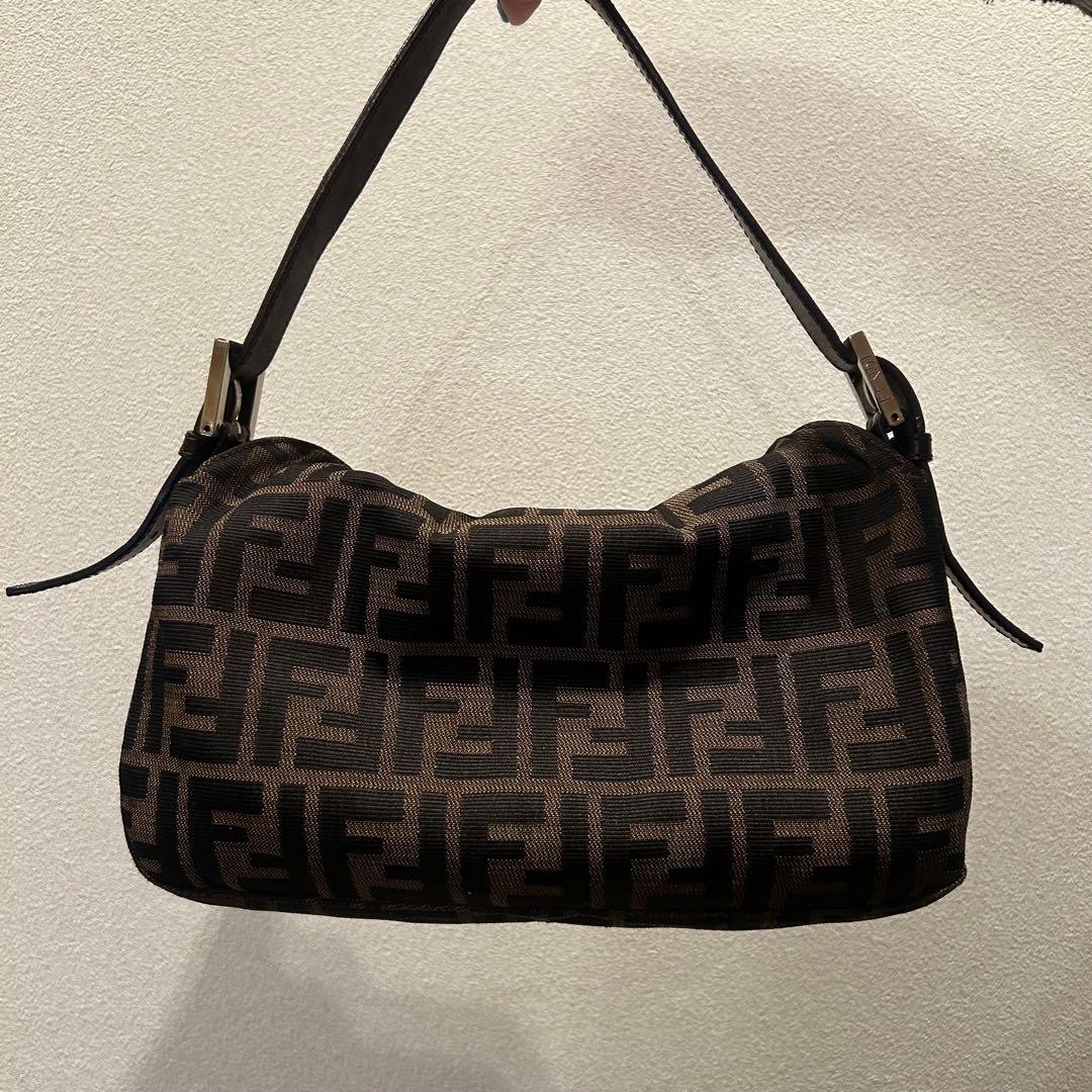 MOS☺︎断捨離中 fendy ズッカ柄マンマバゲットワンショルダーバッグ